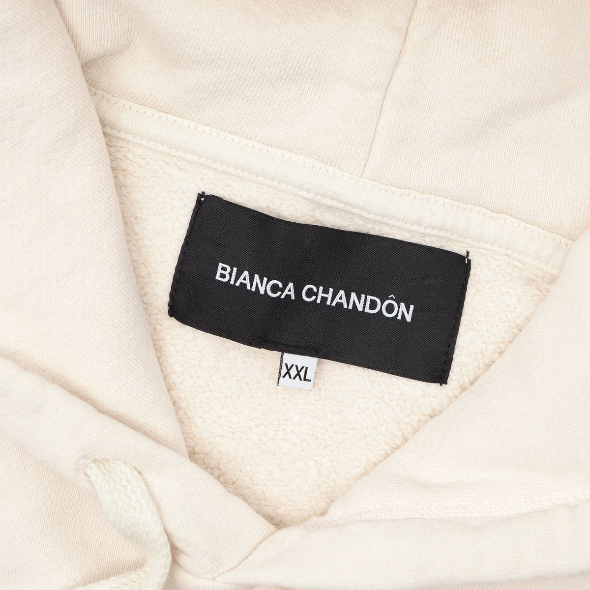 Bianca Chandon - Lover Pullover Hood　クリームXXL　ビアンカ シャンドン - ラバー プルオーバー フード　2022SS　　_画像2