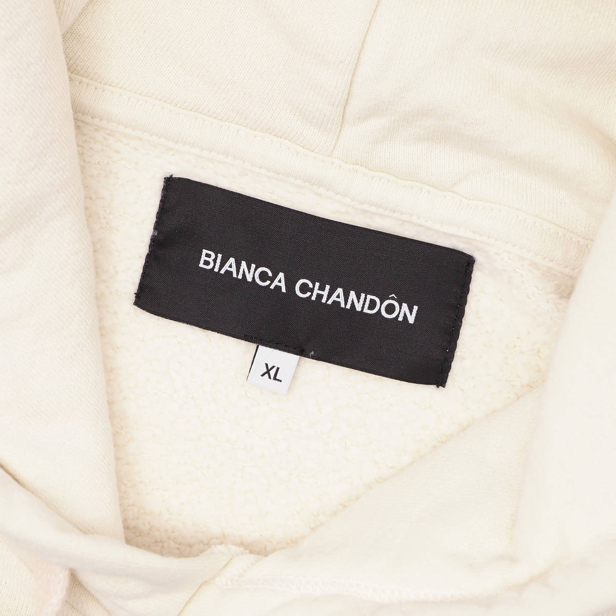 Bianca Chandon - Lover Pullover Hood クリームXL ビアンカ シャンドン - ラバー プルオーバー フード 2022SS_画像2