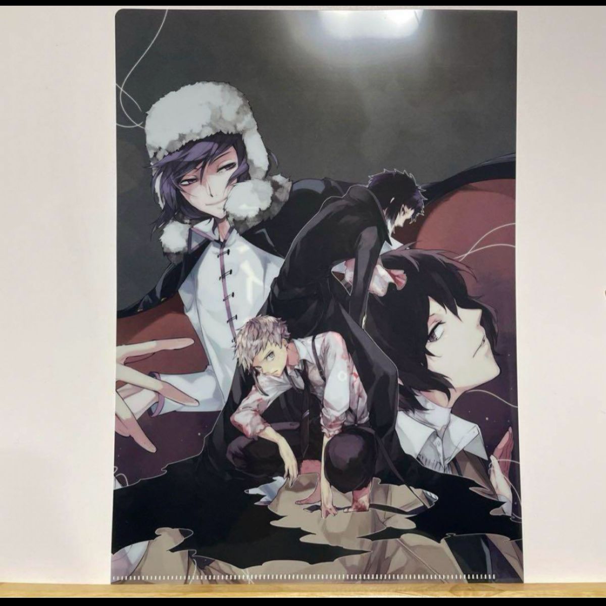 文豪ストレイドッグス クリアファイルセット 春河35イラスト 文豪ストレイドッグス クリアファイルセット 春河35イラスト