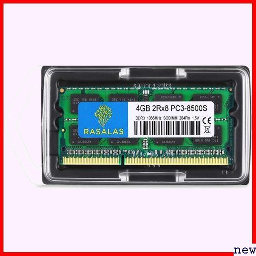 新品♪ 8GB 2x4GB Apple専用増設メモリ RAM 8500 1 1067MHz PC3-8500S メモリ 108_画像7