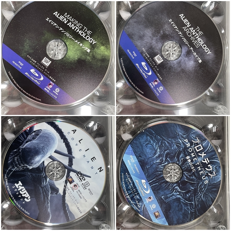 ● コレクター必見 エイリアン アンソロジー H.R.ギーガー トリビュート ブルーレイ コレクション 9枚組 Blu-ray tk295_画像5