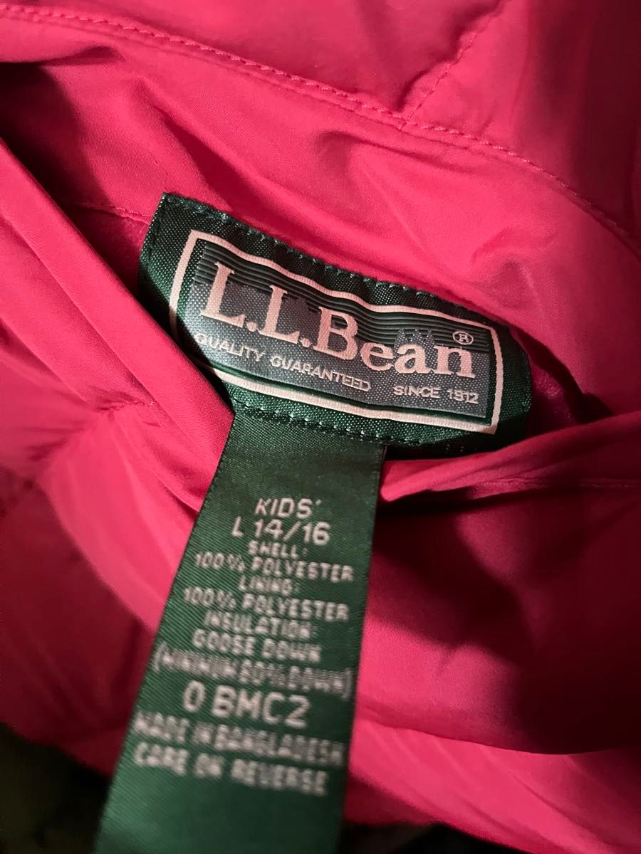 Llbean ダウンベスト　キッズサイズ160  