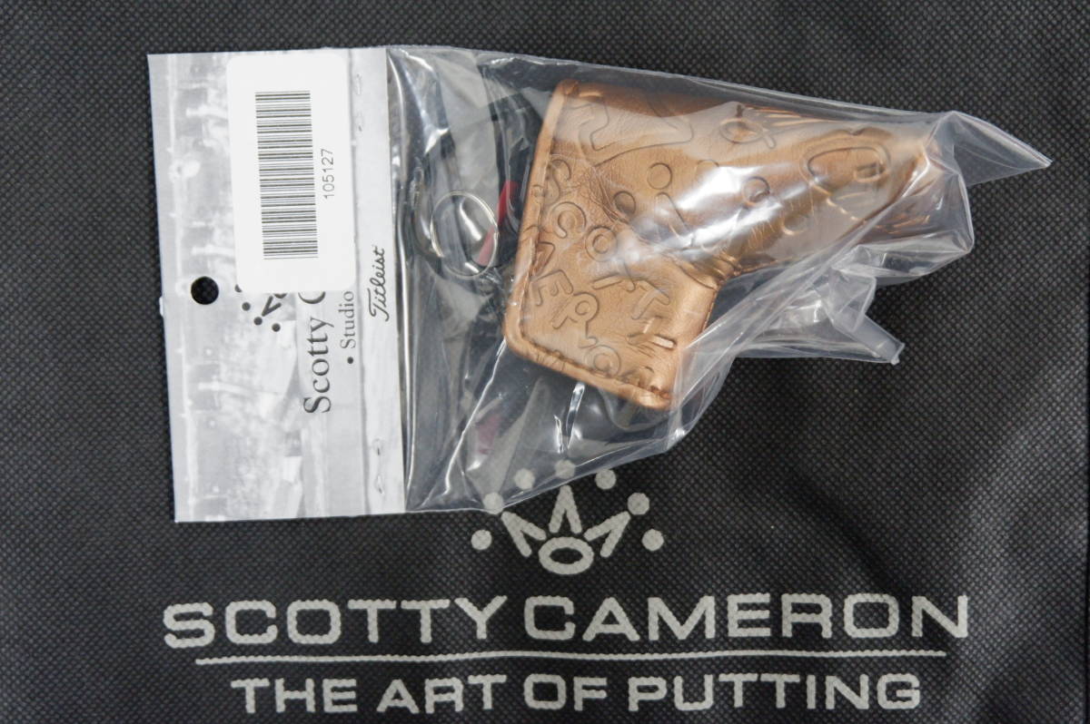 SCOTTY CAMERON - KEY FOB - Mini Headcover - Spice スコッティ・キャメロン ミニヘッドカバー キーフォブ キーホルダー 限定_画像4