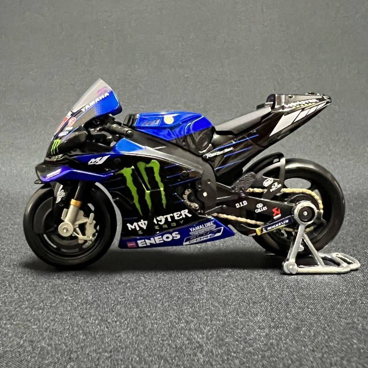 【20】 マイスト モトGP 1:18 2022年 ヤマハ モーター レーシング YZR-M1 No.20 ファビオ・クアルタラロ_画像3