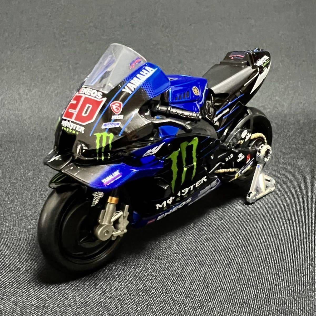 【20】 マイスト モトGP 1:18 2022年 ヤマハ モーター レーシング YZR-M1 No.20 ファビオ・クアルタラロ_画像1