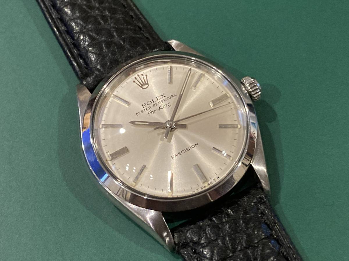 1969年 ROLEX 5500 OYSTER Air-King メンズ ロレックス オイスター エアキング 自動巻_画像2