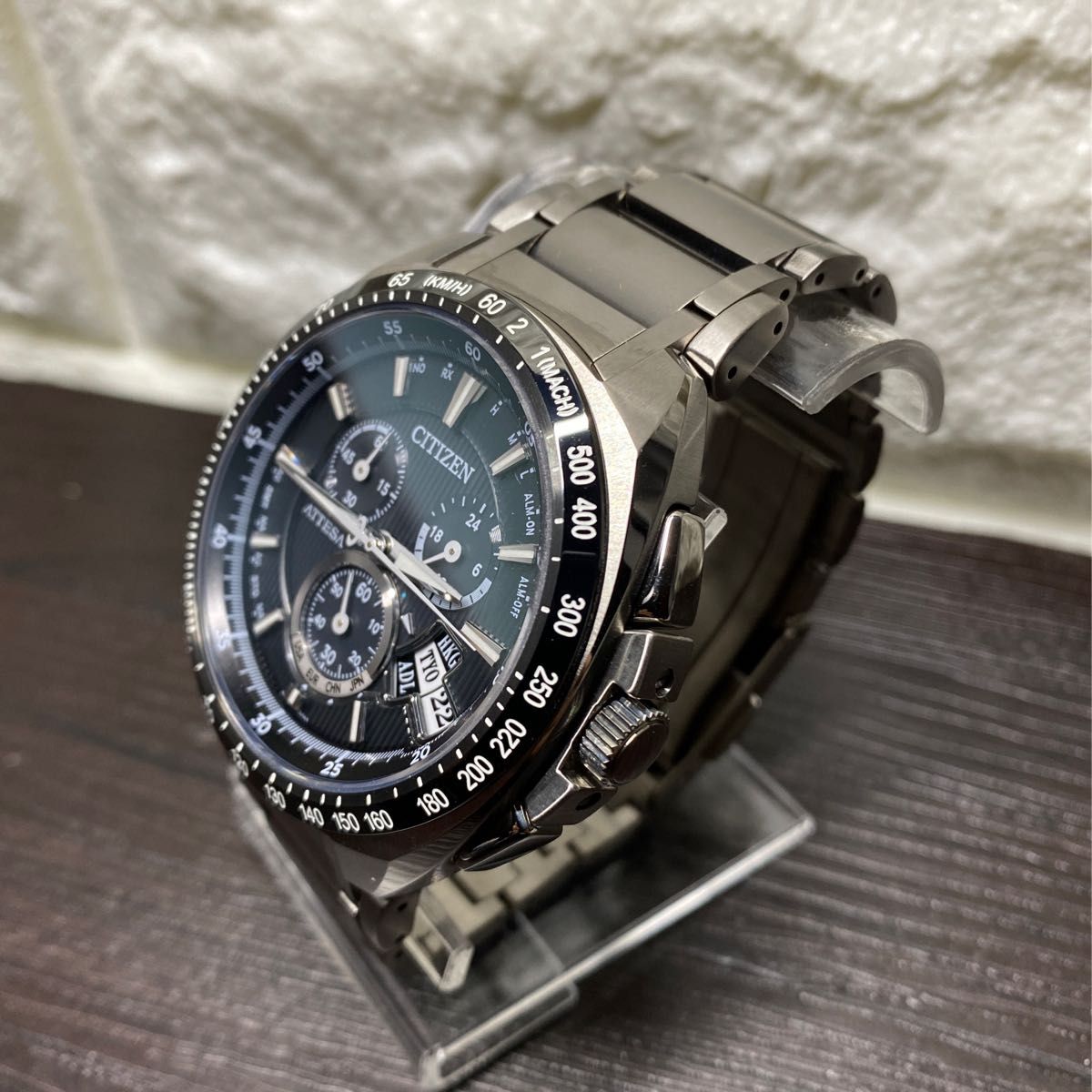 極美品】CITIZEN ダイレクトフライト ATD53-308 福山雅治モデル 極美品】CITIZEN ダイレクトフライト ATD53-308 福山雅治モデル