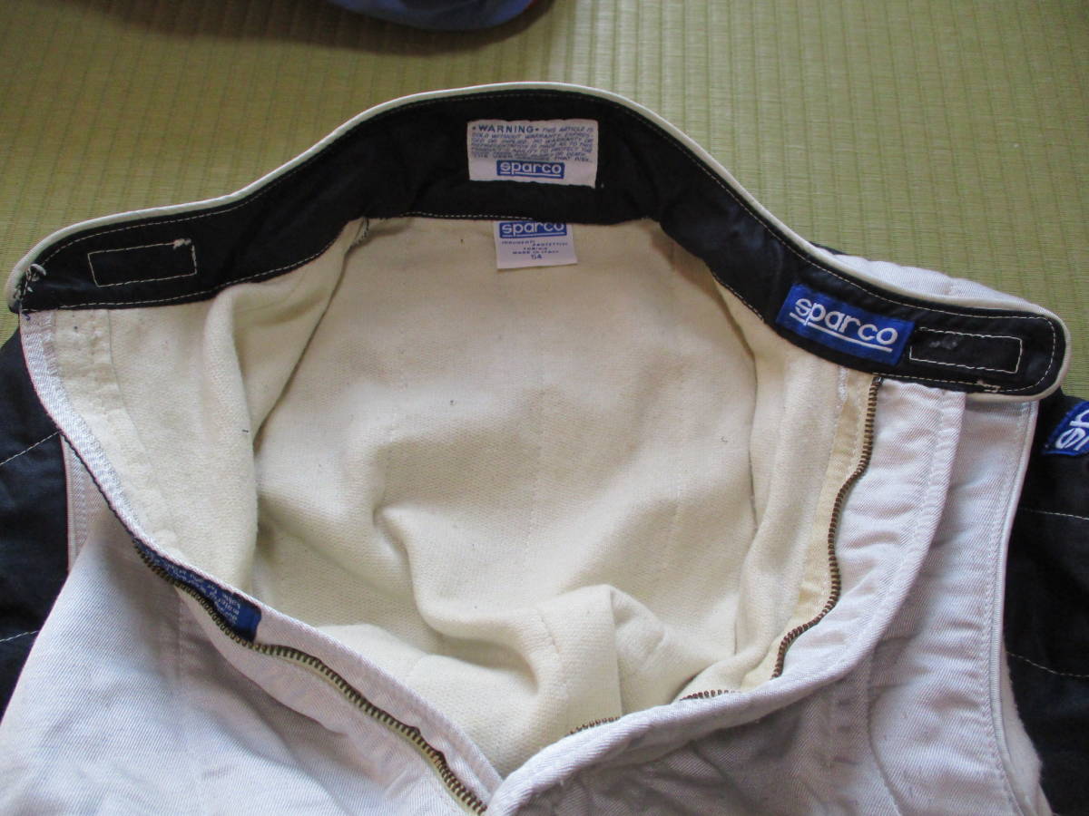 スパルコ　SPARCO 4輪用FIA規格レーシングスーツ　サイズ54　中古_画像5