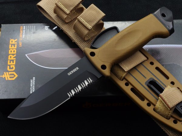 GERBER LMF2 INFANTRY サバイバルナイフ コヨーテブラウン_画像1