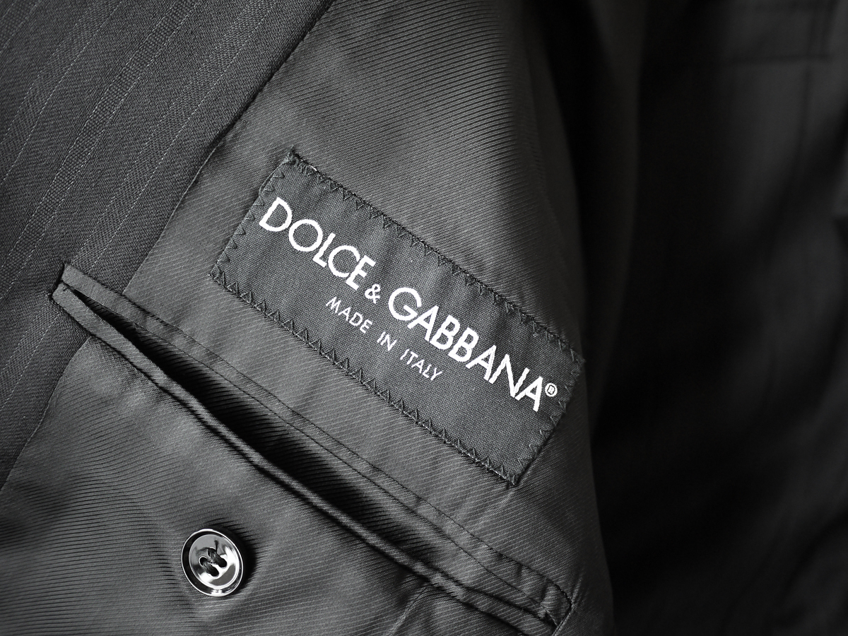 正規品 最高級 ドルチェ＆ガッバーナ Dolce & Gabbana ウールギャバジン セットアップスーツ ジャケット パンツ スラックス D＆G_画像6