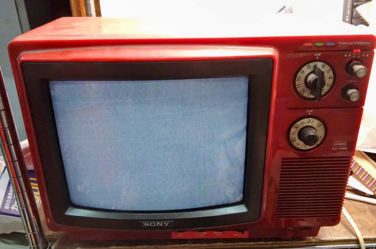 ◆ SONY TRINITRON【KV-1366】 トリニトロン ブラウン管テレビ◆_画像1