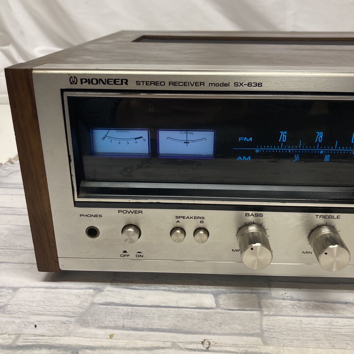 Yahoo!オークション - 1675番 Pioneer パイオニアSX-636 Yahoo!オークション - 1675番 Pioneer パイオニアSX-636