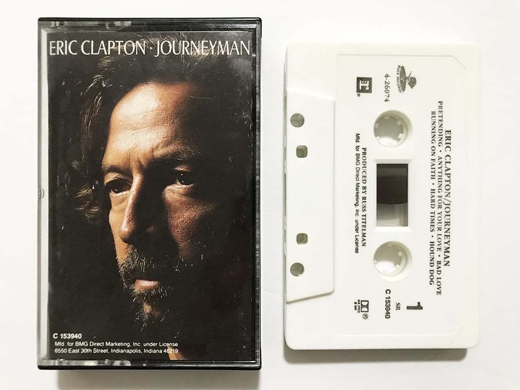 ■カセットテープ■エリック・クラプトン Eric Clapton『Journeyman』「Bad Love」収録■同梱8本まで送料185円_画像1
