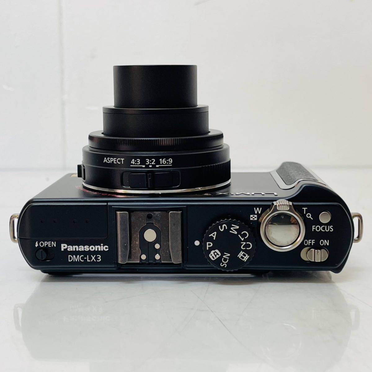 動作品　Panasonic LUMIX DMC-LX3 ブラック コンパクトデジタルカメラ 箱あり　i15303 60サイズ発送 _画像6