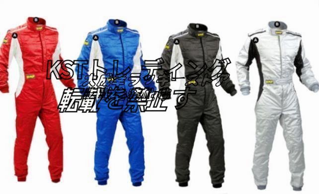 品質保証 自動車 保護ボディスーツ F1 カーレース 会場 オーバーオール モーターサイクル レーサー コンボ カート　赤 　XS~4XL_画像3