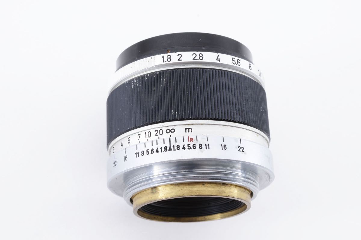 1円〜＊CANON LENS 50mm f1.8 キヤノン レンズ Canon Camera Co., Inc. Leica ライカ Lマウントの画像8