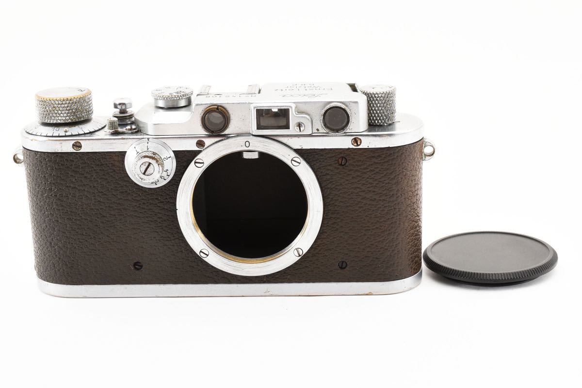 1円〜希少美品＊ライカ Leica DIII D3 III型 ボディ シャイニークローム Shiny Chrome Lマウント L39 レンジファインダー_画像1