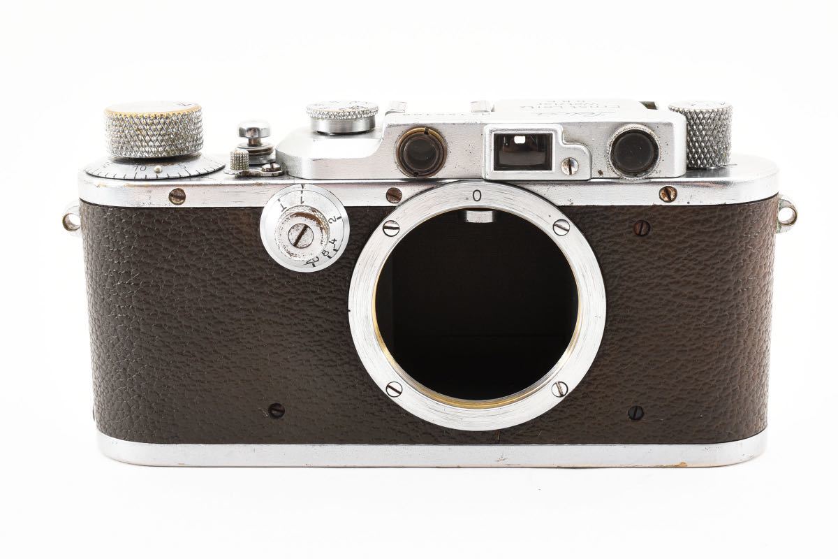 1円〜希少美品＊ライカ Leica DIII D3 III型 ボディ シャイニークローム Shiny Chrome Lマウント L39 レンジファインダー_画像2