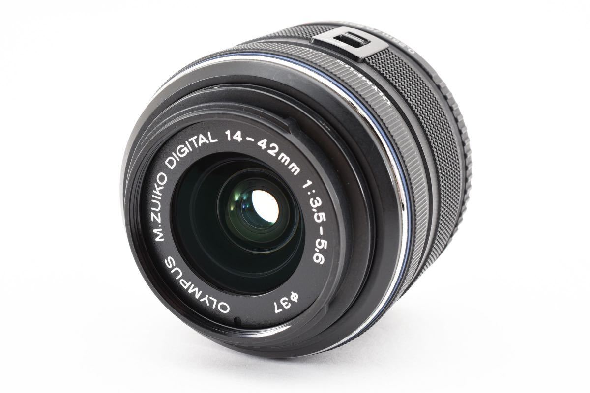 極上品＊OLYMPUS 交換レンズ M.ZUIKO DIGITAL 14-42mm F3.5-5.6 II R USED超美品 広角 マイクロフォーサーズ_画像1