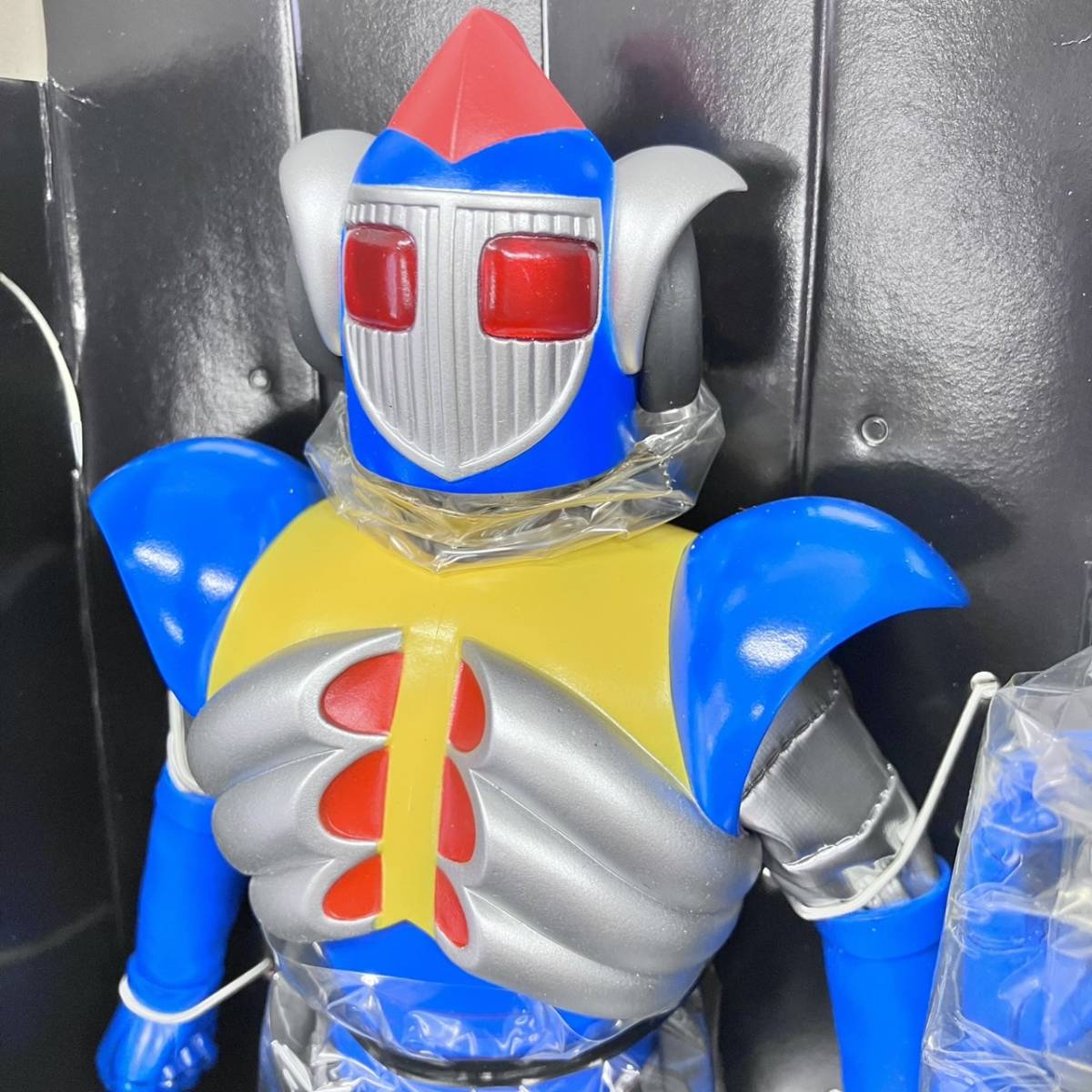 【希少】 RAH リアルアクションヒーローズ 宇宙鉄人 キョーダイン グランゼル フィギュア / CYBERROID GROUNSEL メディコムトイ_画像7