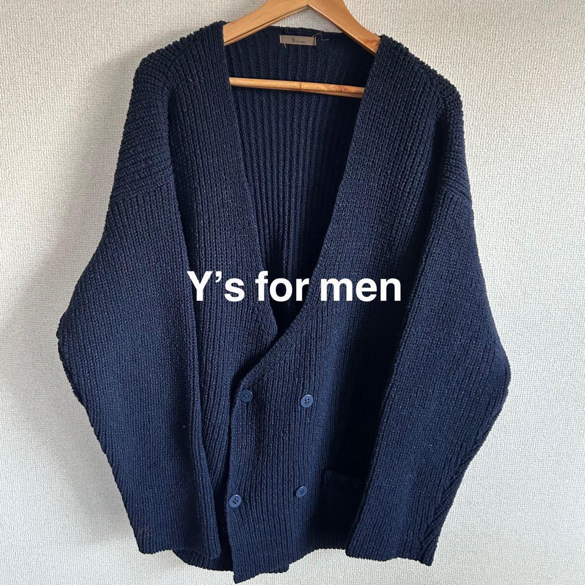 【希少】 Y's for men 初期　カーディガン　オーバーサイズ ワイズフォーメン ヨウジヤマモト yohji yamamoto pour homme アーカイブ _画像1