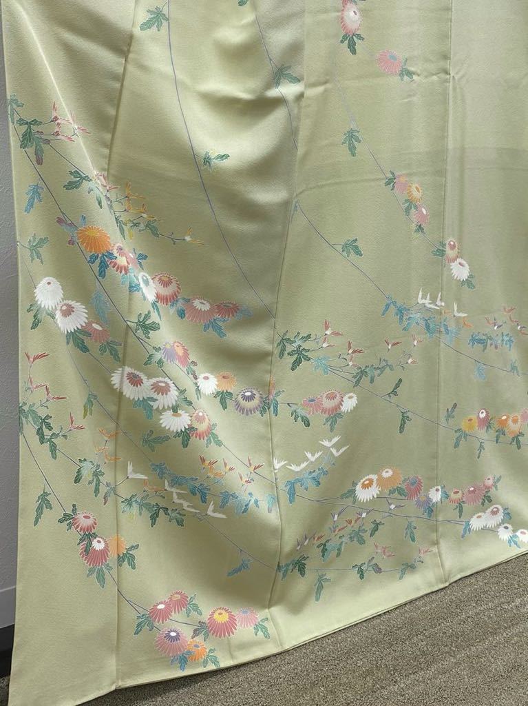 Bibian 比比昂- 清染居落款入上野泉上野街子手描き友禅訪問着 Bibian 比比昂- 清染居落款入上野泉上野街子手描き友禅訪問着