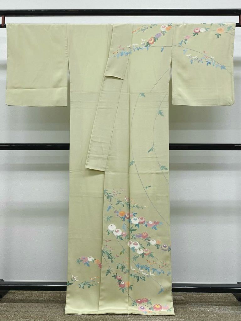 Bibian 比比昂- 清染居落款入上野泉上野街子手描き友禅訪問着 Bibian 比比昂- 清染居落款入上野泉上野街子手描き友禅訪問着
