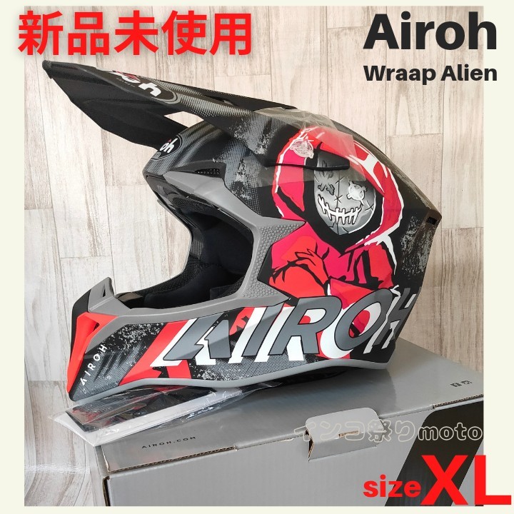 オフロードヘルメット【送料込】【新品未使用 XLサイズ】アイロー Airoh モトクロスヘルメットの画像1