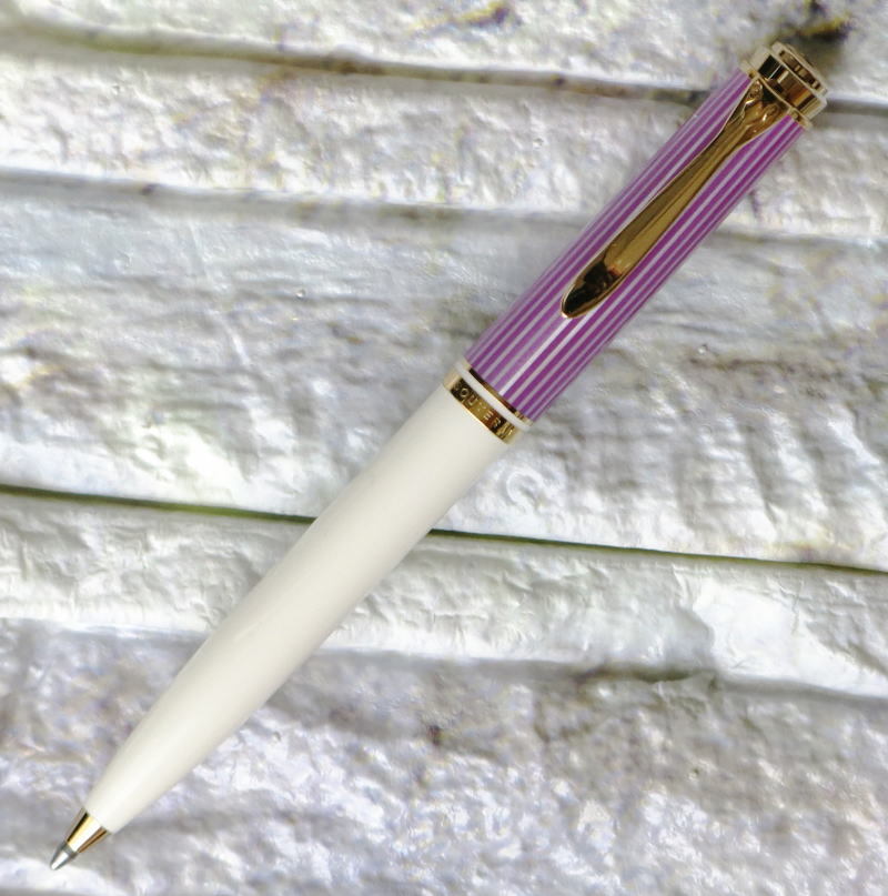 新品・希少品・送料無料　ペリカンボールペン 特別生産品 スーベレーン K600 『バイオレット/ホワイト』_画像1