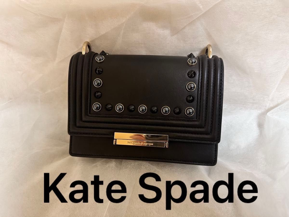 Kate spade NEW YORK ケイトスペードニューヨーク ショルダーバッグ  ブラック