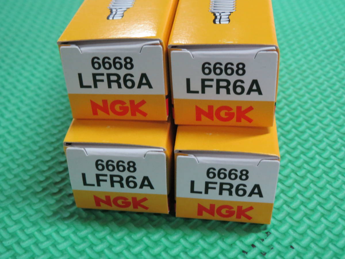 ★☆　送料無料　NGK スパークプラグ LFR６A　４本 新品　☆★_画像2