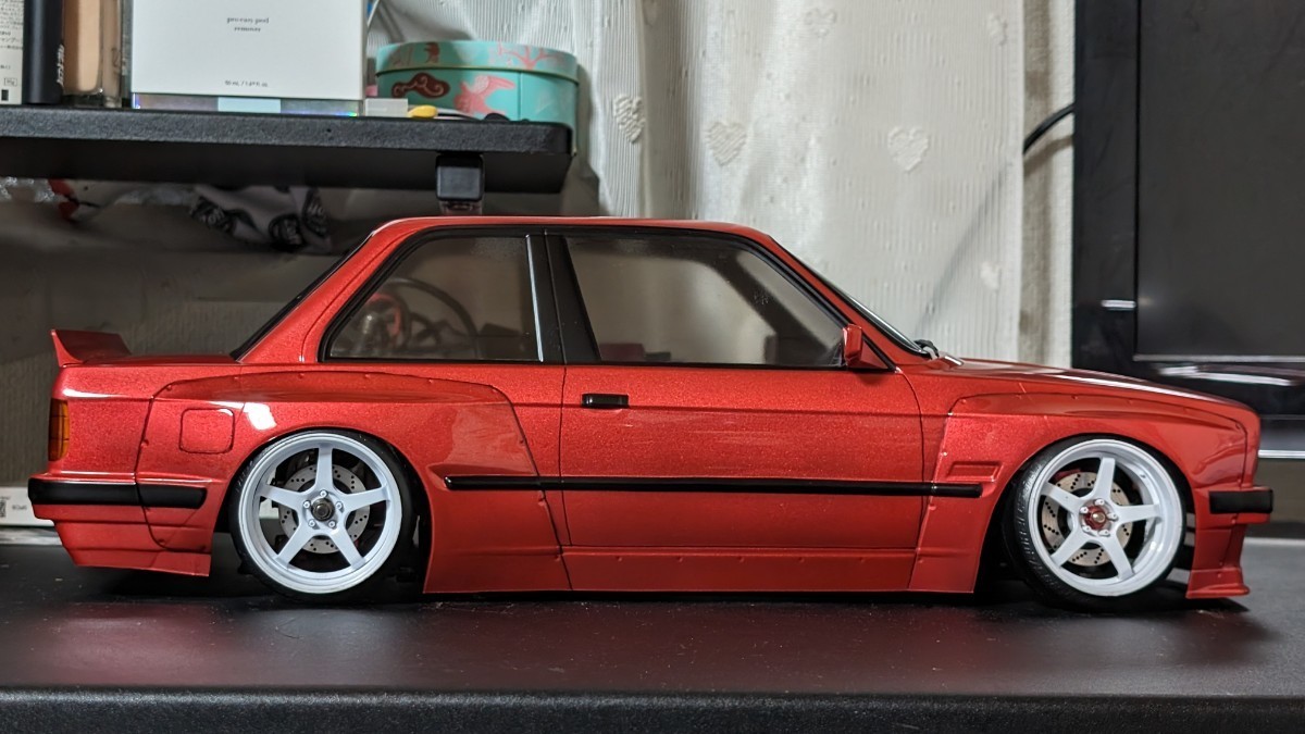 1/10 RC　ボディ　MST E30 RB rocket bunny BMW パンデム　PANDEM 完成品　ドリフト　ラジコン　_画像3