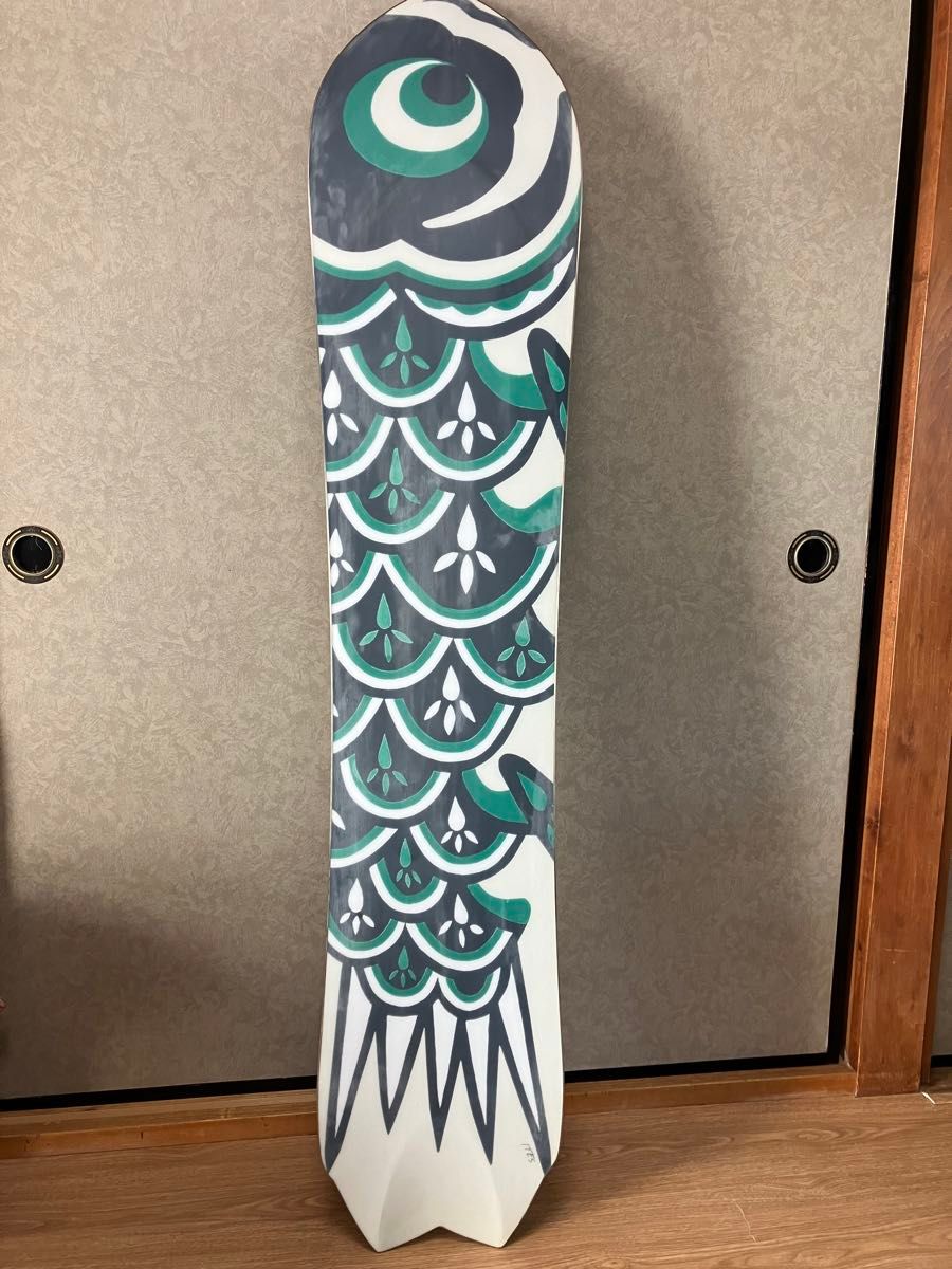 美品】バートン BURTON fish 3D 156cm パウダーボード 美品】バートン BURTON fish 3D 156cm パウダーボード