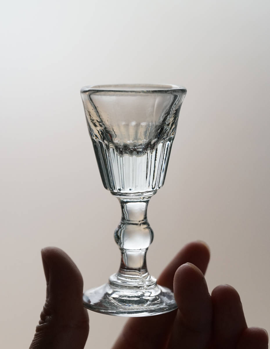  старый type стекло. to long p Louis yu. рюмка ликер стакан один покупатель / 19 век * Франция / стекло бокал для вина античный старый инструмент 