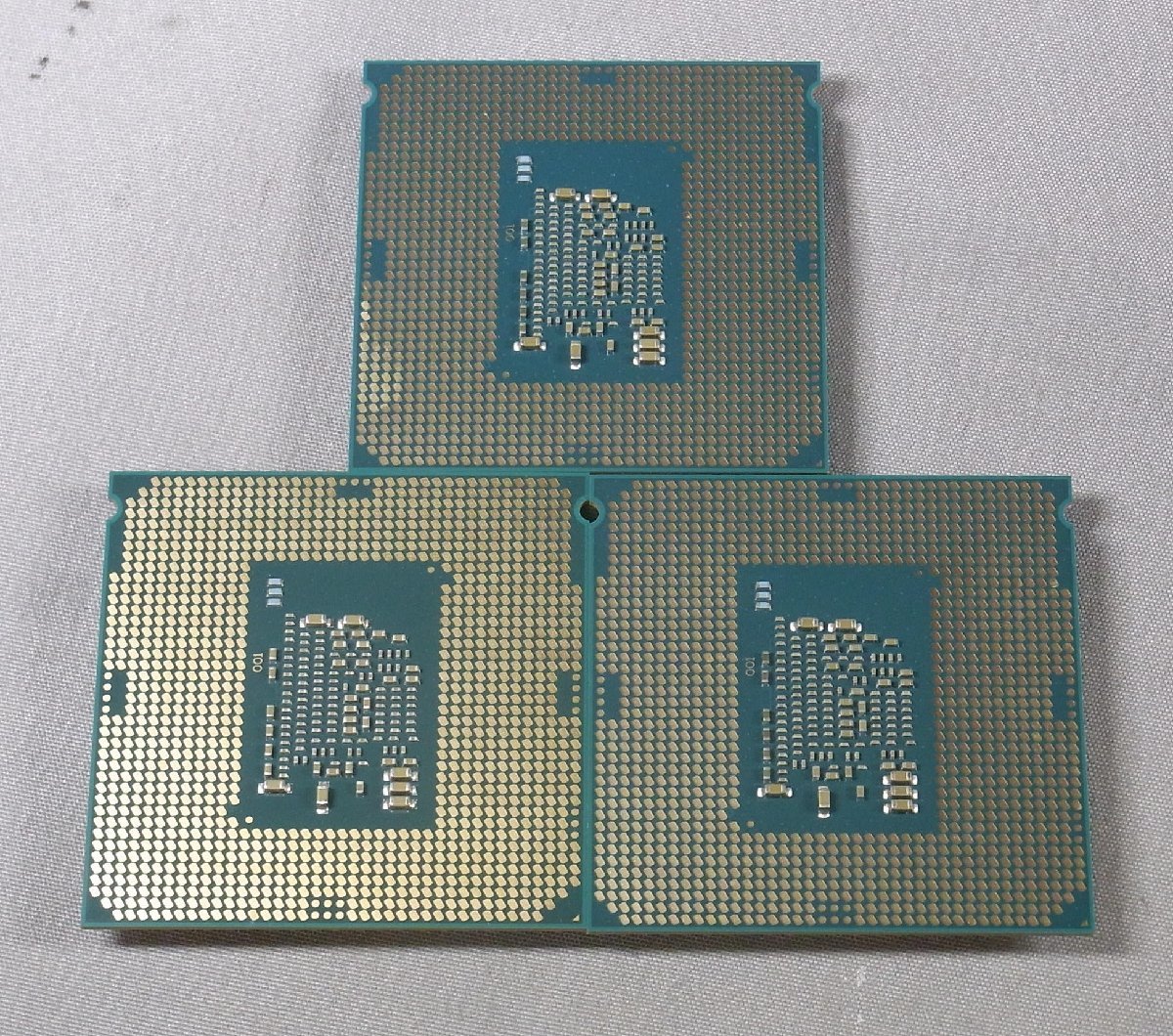 B37780 O-12095 intel Core i3-6100 SR2HG LGA1151 CPU 3個セット 動作品_画像2