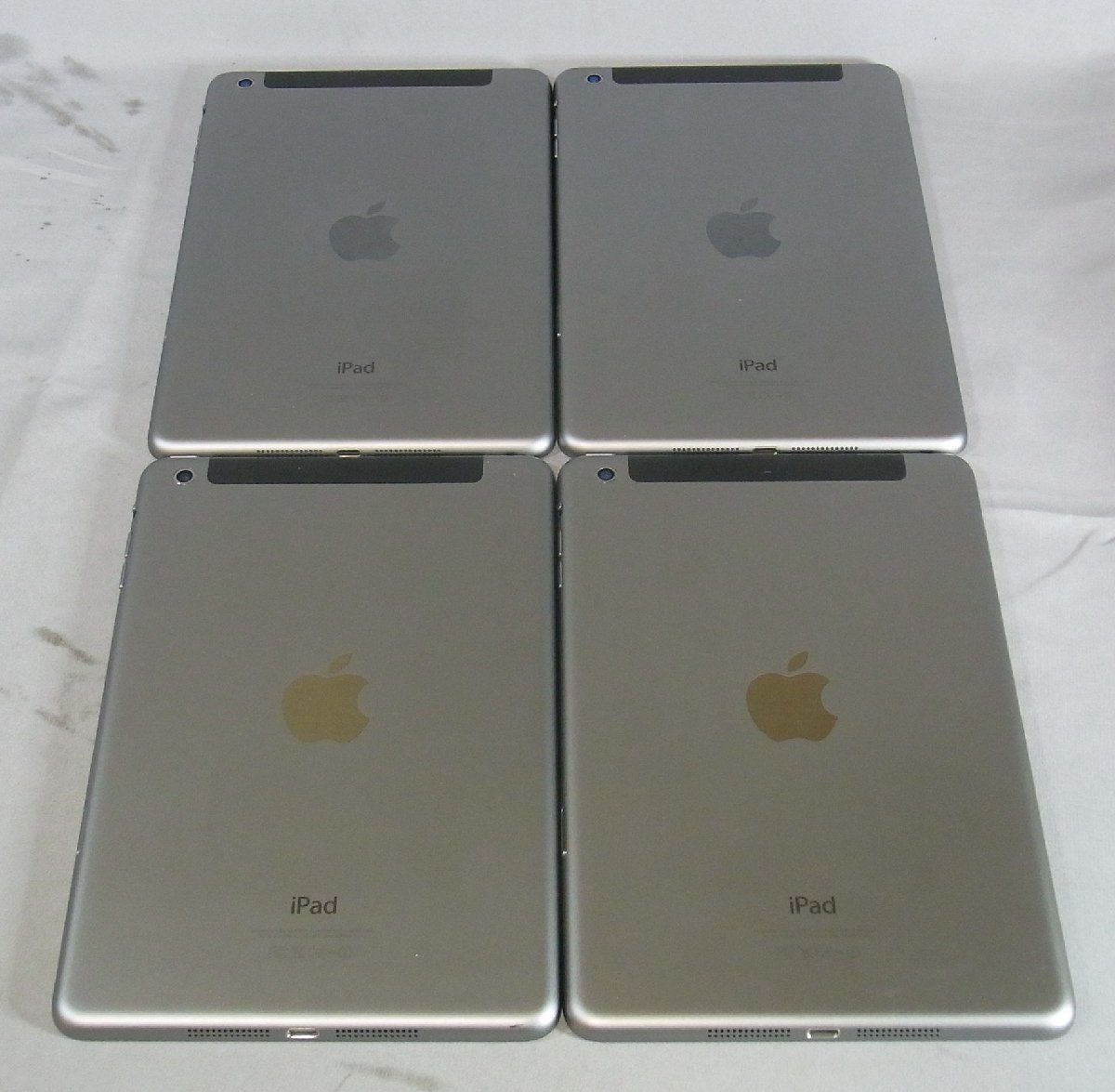 B37788 O-11422 au iPad mini2 Wi-Fi+Cellular 16GB ME800J/A 4台セット ジャンク_画像2