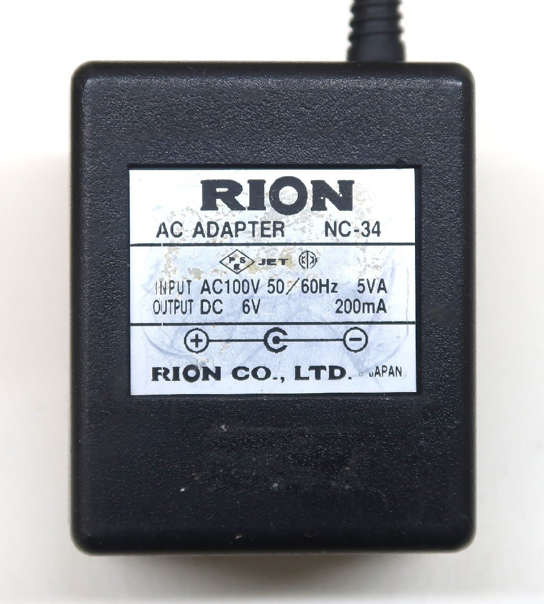 KB44668◆RION/リオン NC-34 ACアダプタ 5個セット【返品保証あり】_画像3