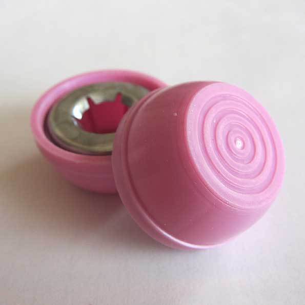 PINK★ラジオフライヤー ワゴン用 １/２ｉｎｃｈ HUB CAP ４個セット★WAGONWORLD ORIGINAL★ RadioFlyer RADIOFLYER 交換用ハブキャップの画像1