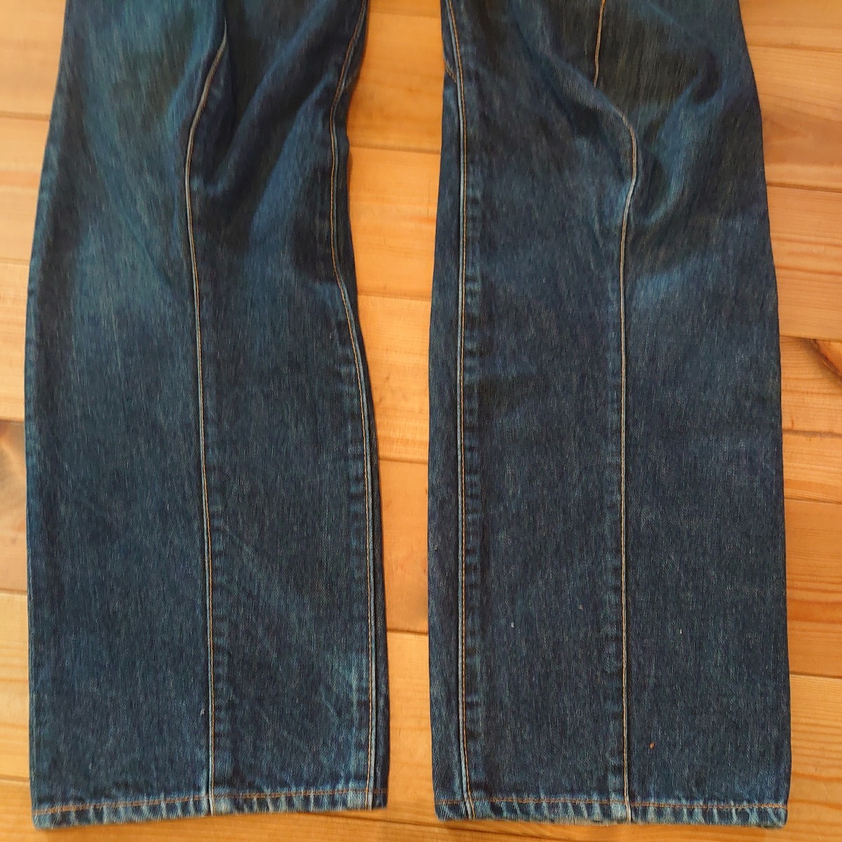 * очень редкий товар первый период SCYE носорог цельный разрезание Denim обезьяна L Denim Beams темно синий индиго голубой сделано в Японии размер 32*