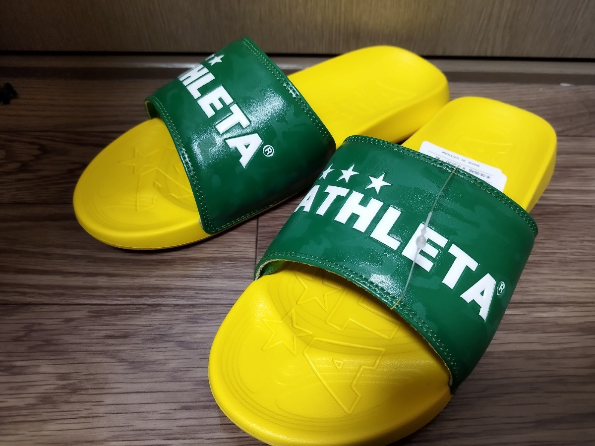 [ new goods special price! regular price 3520 jpy .25%OFF!]a attrition taATHLETA sandals 14001 yellow / size O(27~28 centimeter )