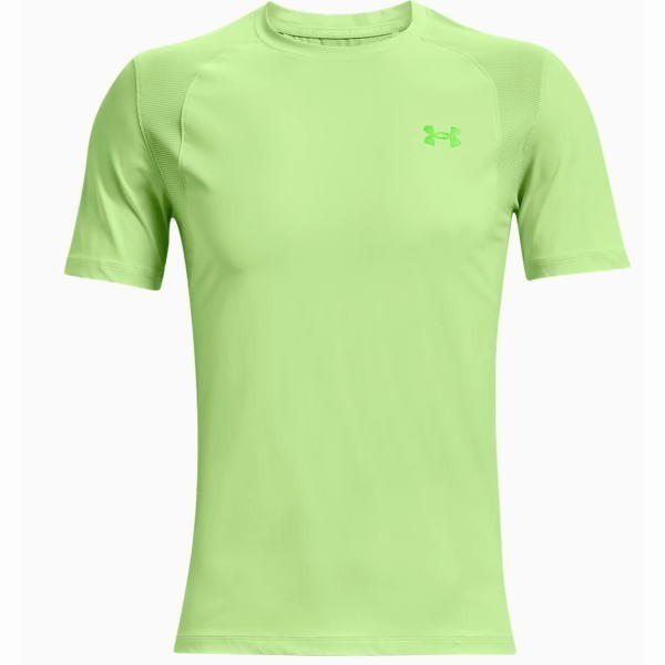 【新品特価!定価6050円が67％OFF!】UNDER ARMOUR アンダーアーマー ランニング Tシャツ UA Iso-Chill Run SS 1361928 162 ライム/サイズLGの画像1