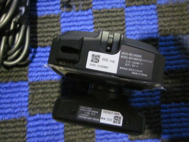 ケンウッド 駐車監視録画　前後2カメラドライブレコーダー DRV-MR575C ヒューズ電源　SDカード付き　GPS　ドラレコ_画像4