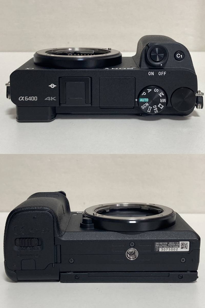 SONY α6400 ILCE-6400Y ダブルズームレンズキット / ミラーレス一眼カメラ / E PZ 16-50mm F3.5-5.6 OSS E 55-210mm F4.5-6.3 OSS ソニー_画像4