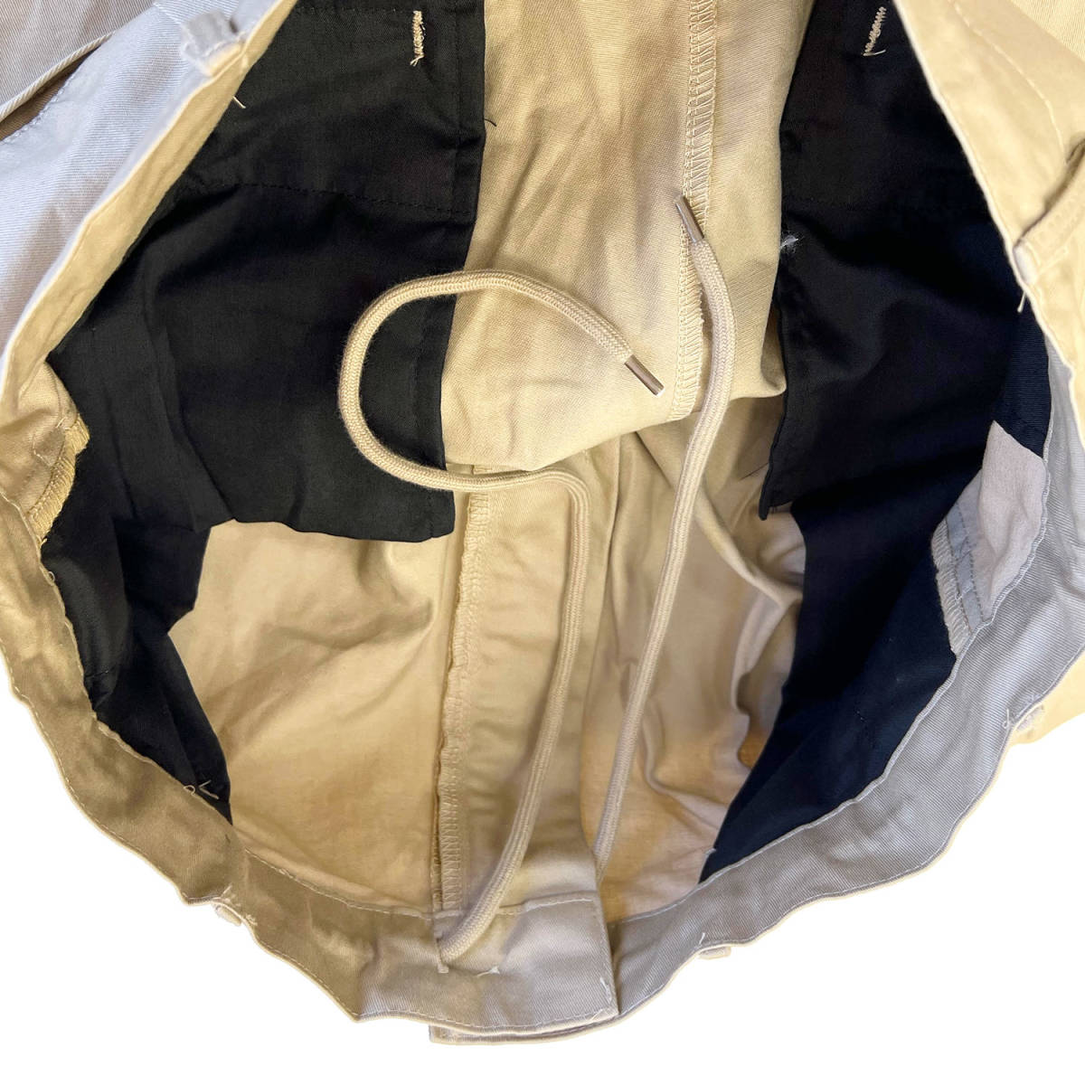OG BLANK オージーブランク　2プリーツ チノパン　カーキ XLサイズ　 CLASSIC CHINO PANTS トラウザーズ チノパンツ