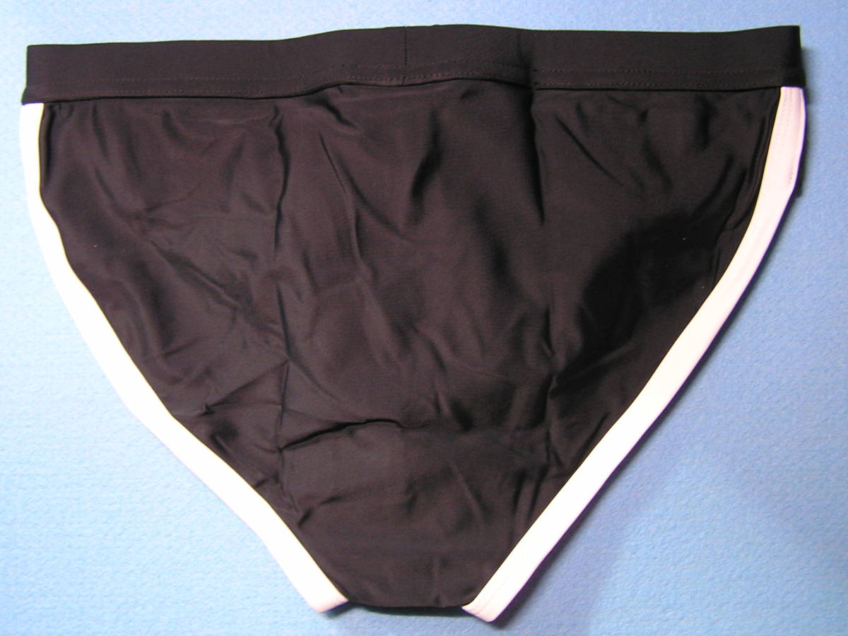 即決新品 7961-RetBLK M-アンドリュー クリスチャン Andrew Christian Retro Bikini Black 黒色 スイムビキニブリーフ 現品表記サイズ M_画像4