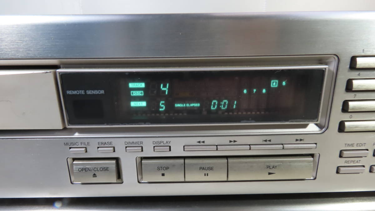 オンキヨー　ステレオカセットテープデッキ　K-530R 　コンパクトディスクプレイヤー　C-303　セット　現状品_画像3