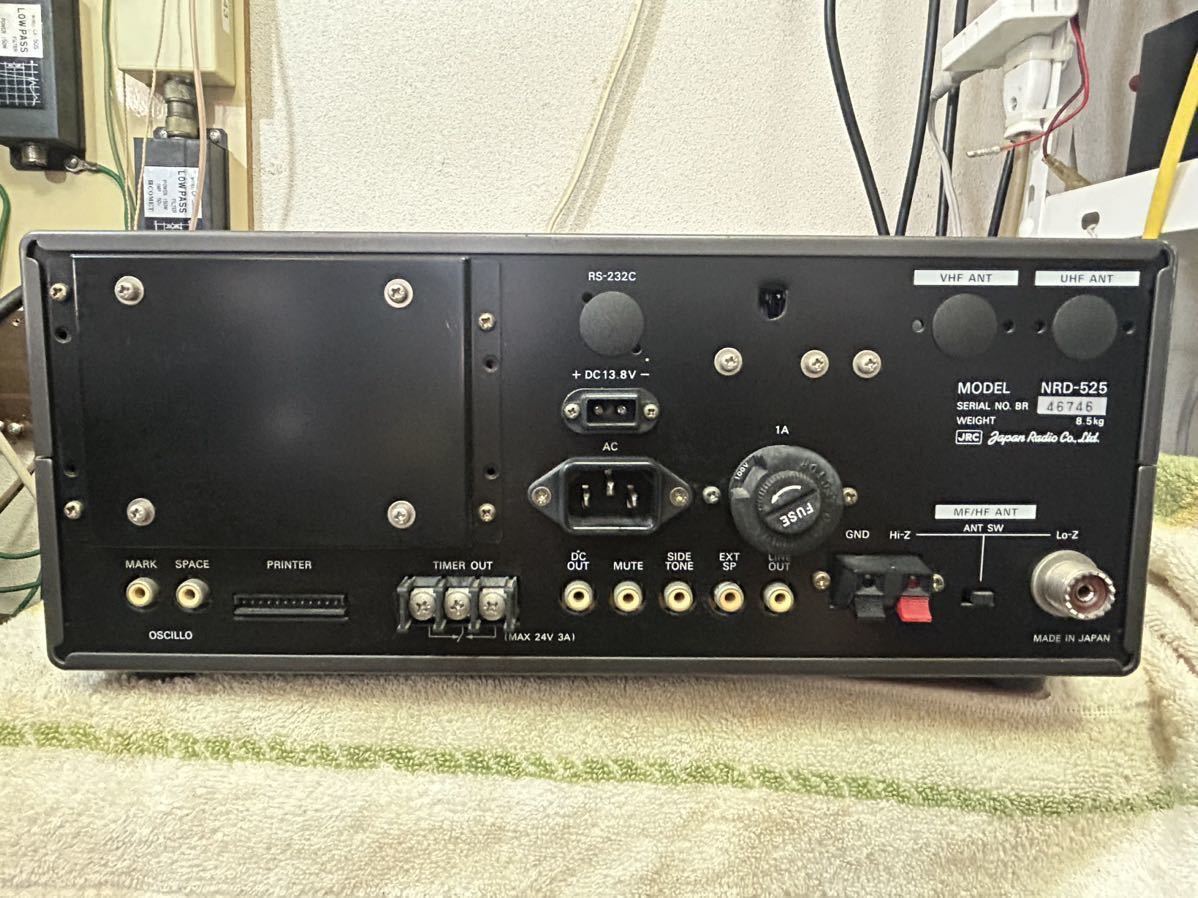 JRC NRD-525 ALL WAVE RECEIVER 【中古・動作品】_画像2