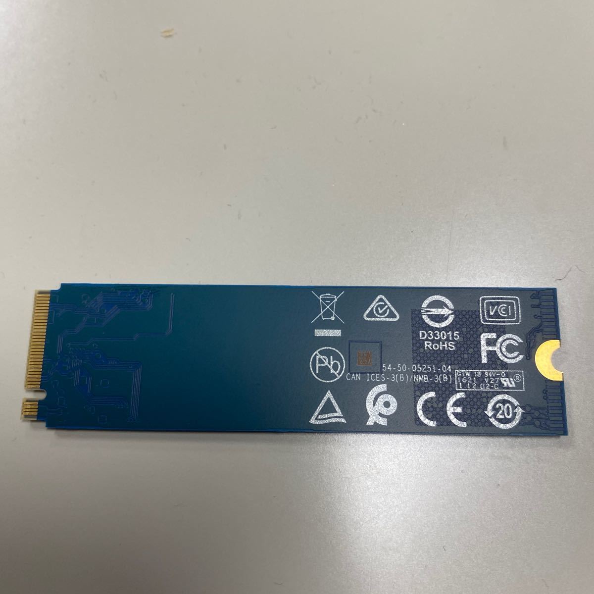 [中古] Western Digital WD BLUE SN550 250GB NVMe SSD_画像2