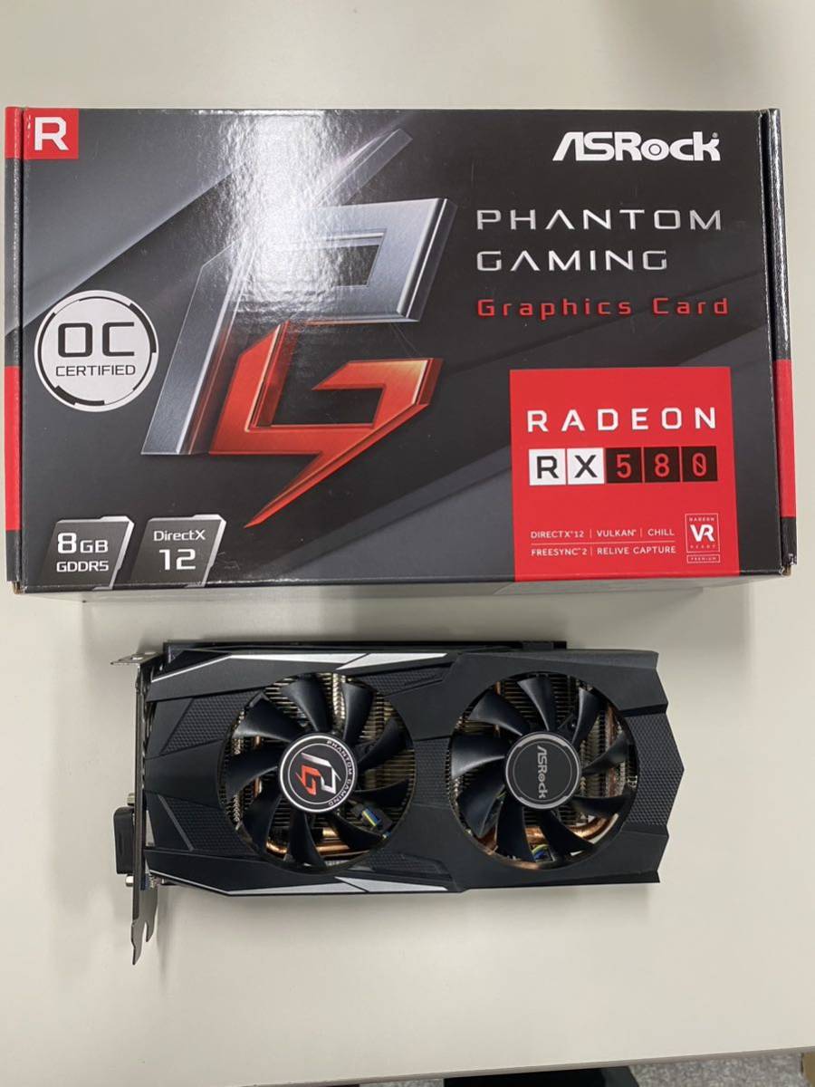 [中古] ASRock Phantom Gaming D RADEON RX580 8G OC_画像1