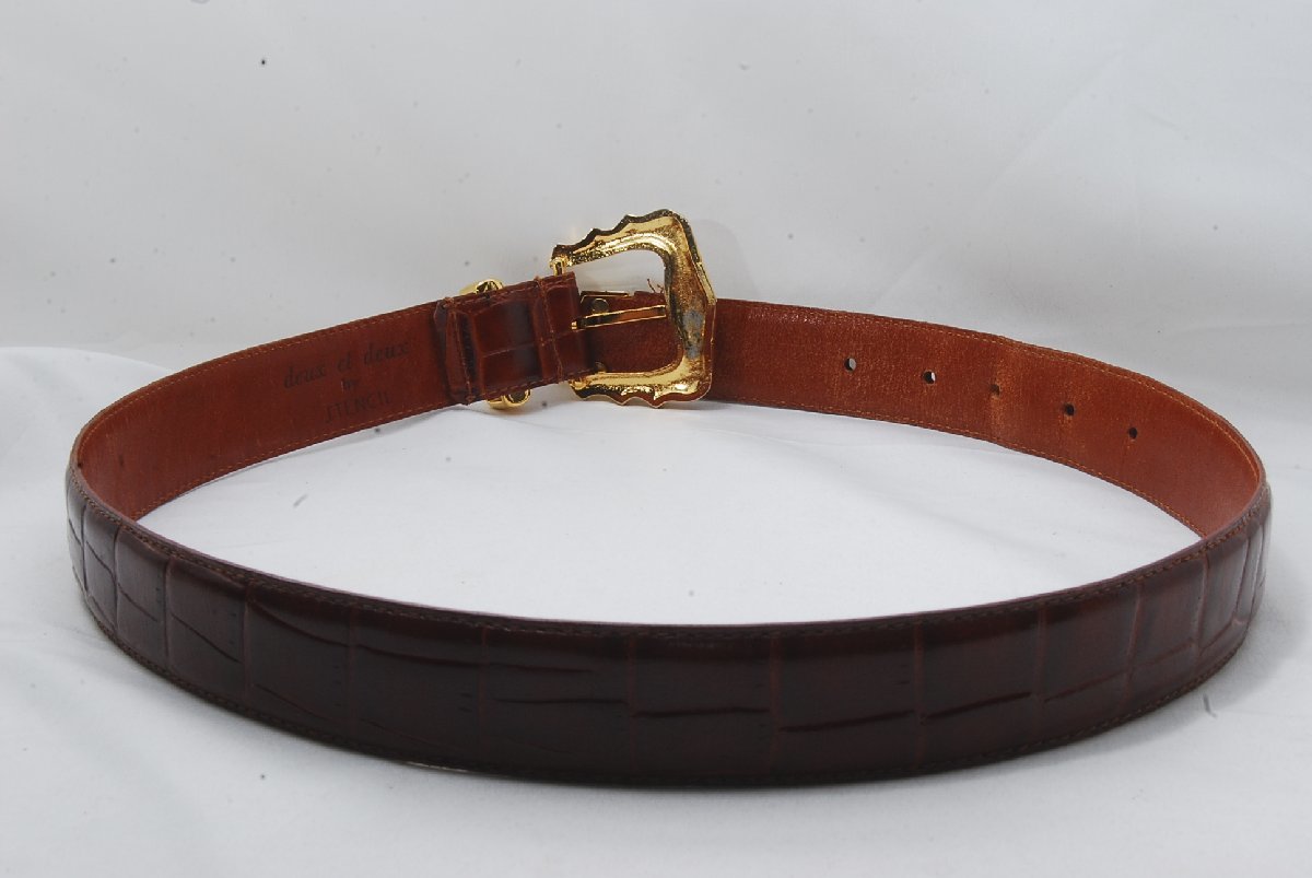  belt lady's tea Camel length approximately 80cm thickness approximately 3cm